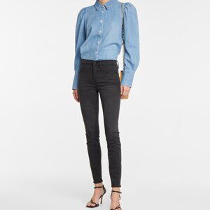 FRAME Le High Skinny Black Jeans – Size 30